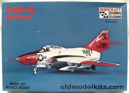 Hasegawa 1/72 Grumman F9F-8 Cougar - (F9F8), 1139